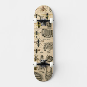 Skateboard Abeille Insecte Bug Wasp Nature Peinture des abeil