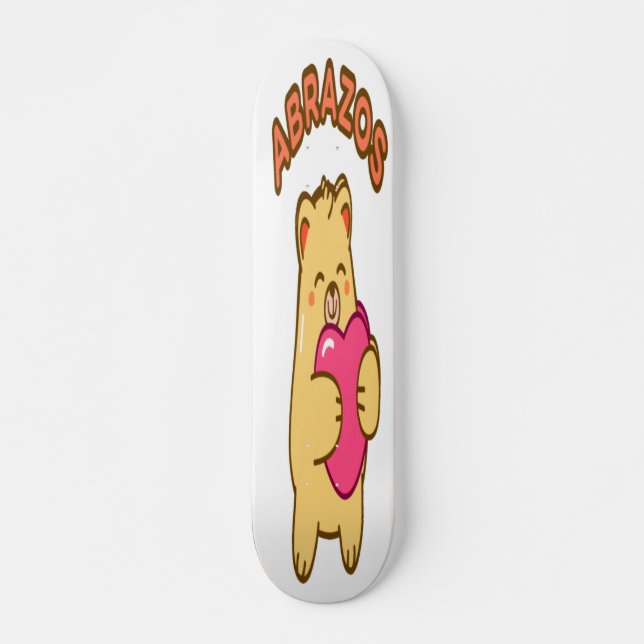 Skateboard Abrazos - Hugs (Devant)