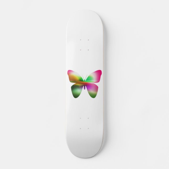 Skateboard Abstract Butterfly (Recto)