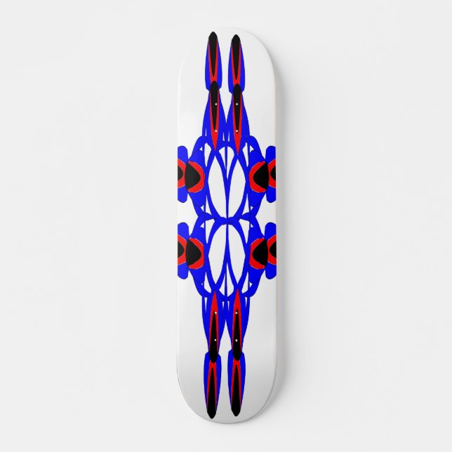 Skateboard Abstract et Arrows (Devant)