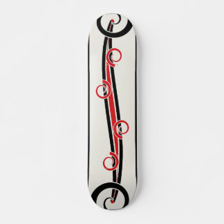 Skateboard Abstract Serpentine Flow