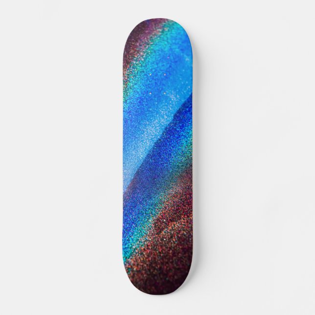 Skateboard Abstrait (Recto)