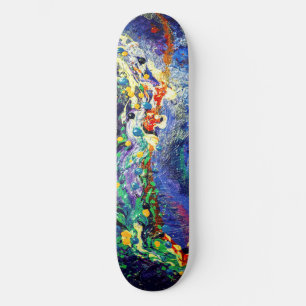 Skateboard Abstrait intégré