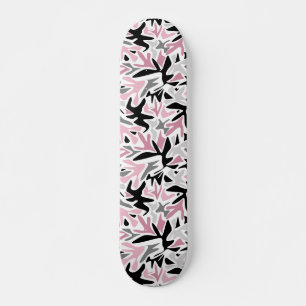 Skateboard Abstrait, Noir et Rose, Jeunesse, Jeu moderne