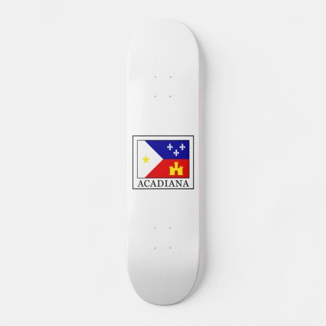 Skateboard Acadiana (Recto)
