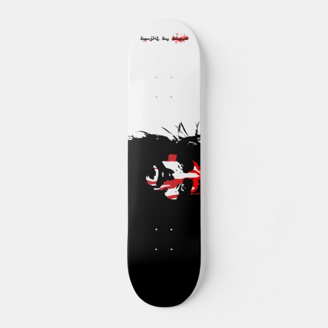 Skateboard Acheté par la planche à roulettes de sang (Recto)