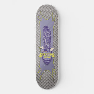 Skateboard Acier à haute teneur en octane
