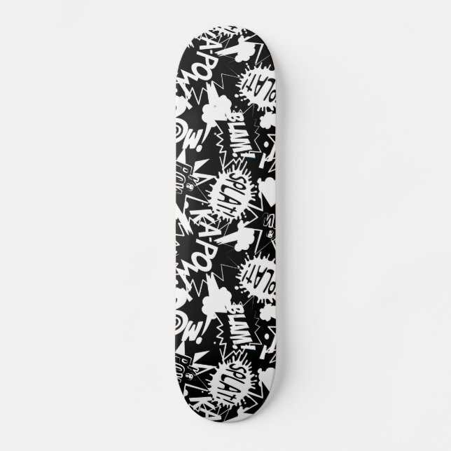 Skateboard Actions de bandes dessinées (Recto)