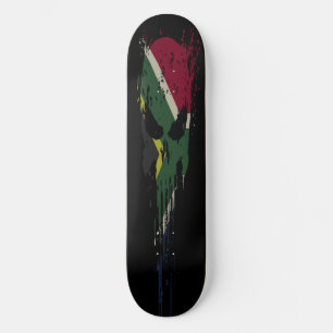 skateboard Afrique Grunge crâne