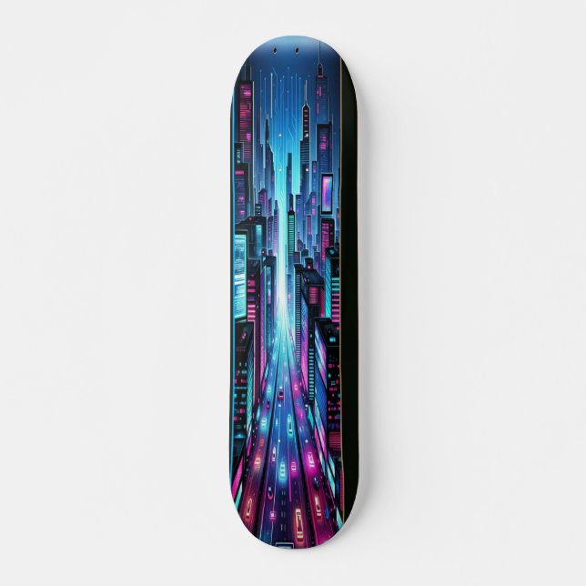 Skateboard AI Cyber City (Devant)