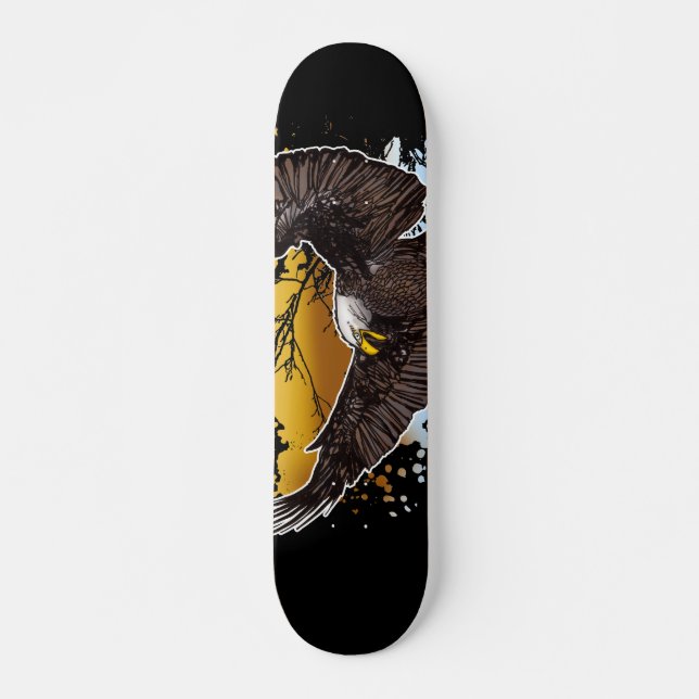 Skateboard Aigle de Bald (Devant)