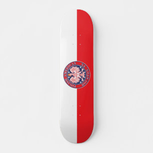 Skateboard Aigle polonaise américaine de Houston Texas