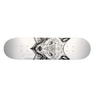 Skateboard ailes de loup