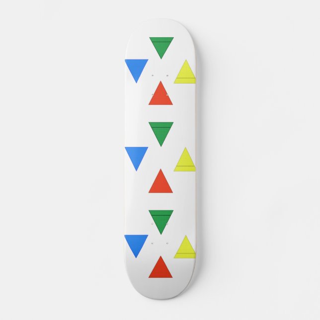 Skateboard Air Fire Water Earth (Recto)