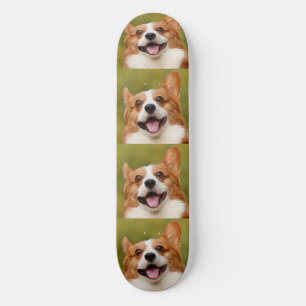Skateboard Ajouter photo de chien personnalisé Customisé