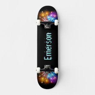 Skateboard Ajouter Votre Nom Firework Skate