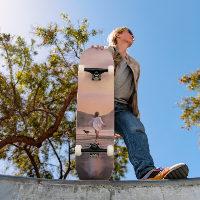 Skateboard Ajouter votre propre photo do-it-yourself personna (Extérieur 1)