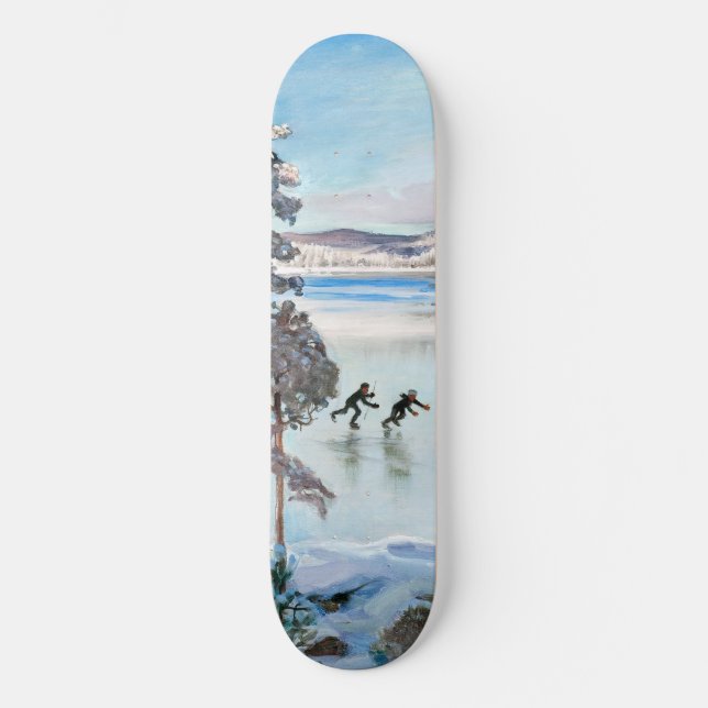 Skateboard Akseli Gallen-Kallela - Skaters près de Kalela Sho (Recto)