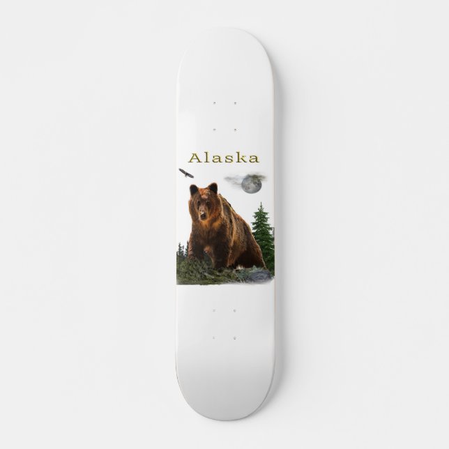 Skateboard Alaska (Devant)