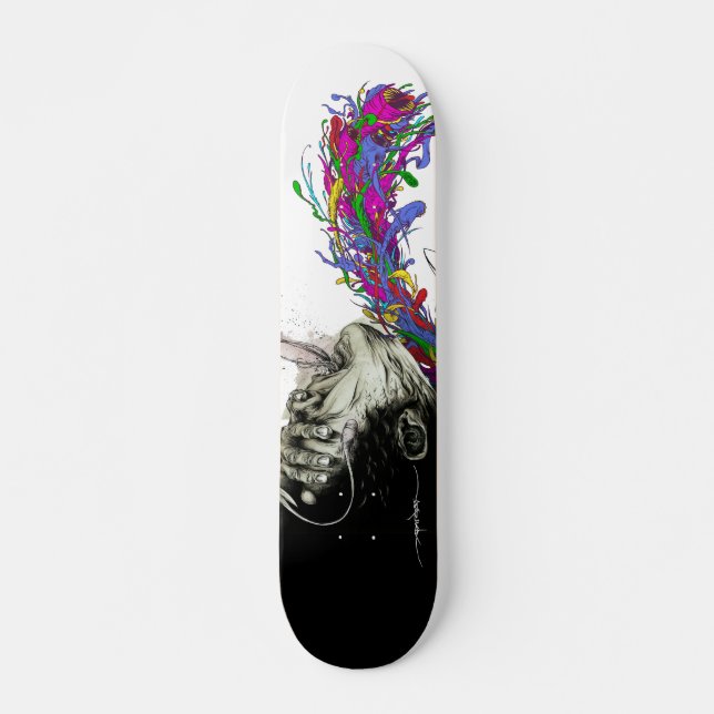 Skateboard Alex Pardee "Convict échappé (ion) " (Devant)