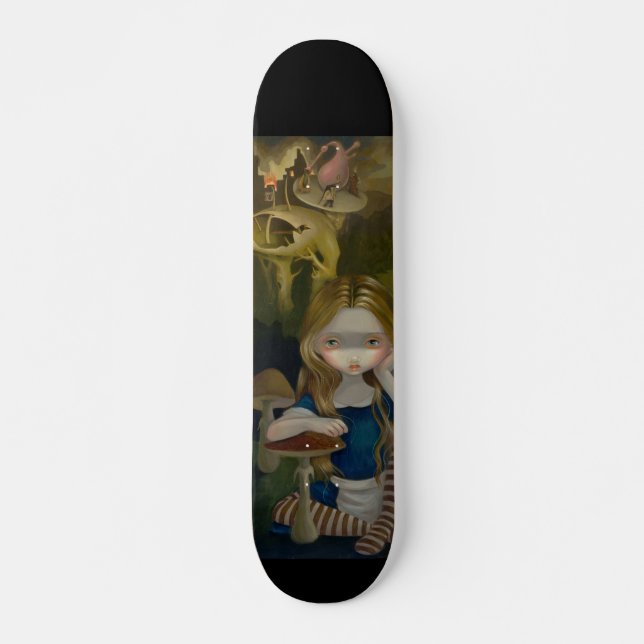 Skateboard Alice dans le paysage bosniaque (Devant)