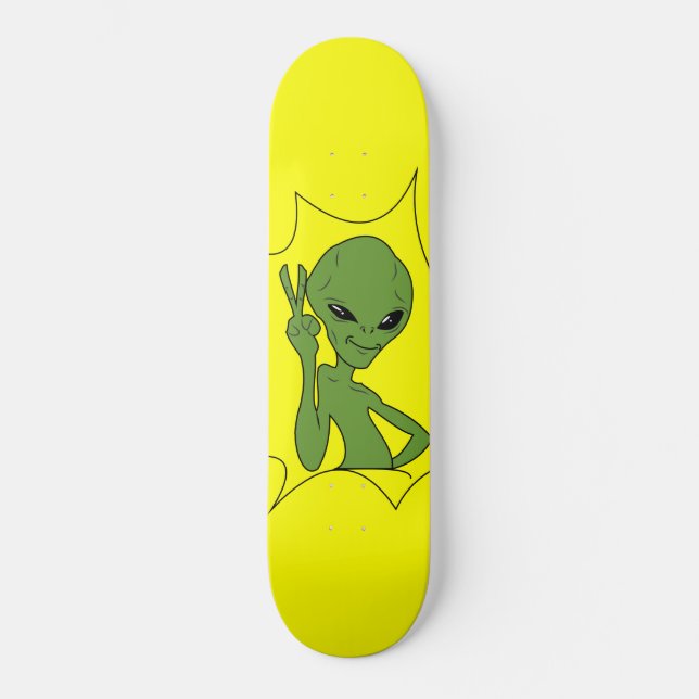 Skateboard Alien (Recto)