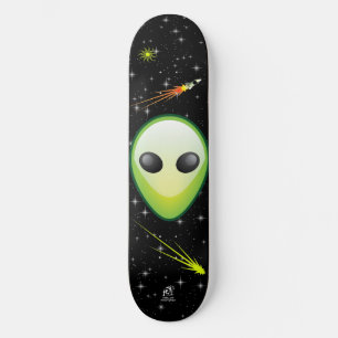 Skateboard Alien