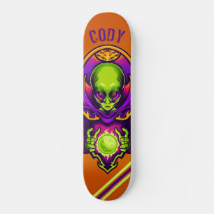 Skateboard Alien