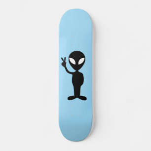 Skateboard Alien UFO Martian Skateboards Rose