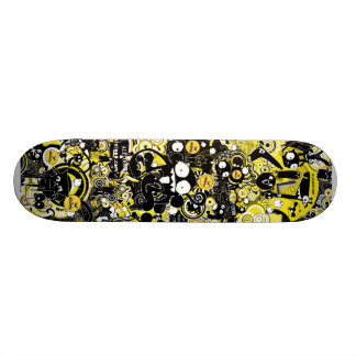Skateboard Aliens d'espace Trippy