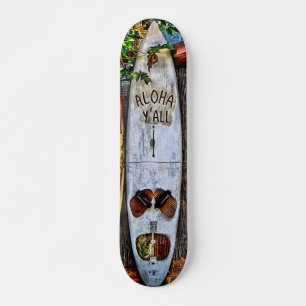 Skateboard Aloha VOUS planche à roulettes tropicale