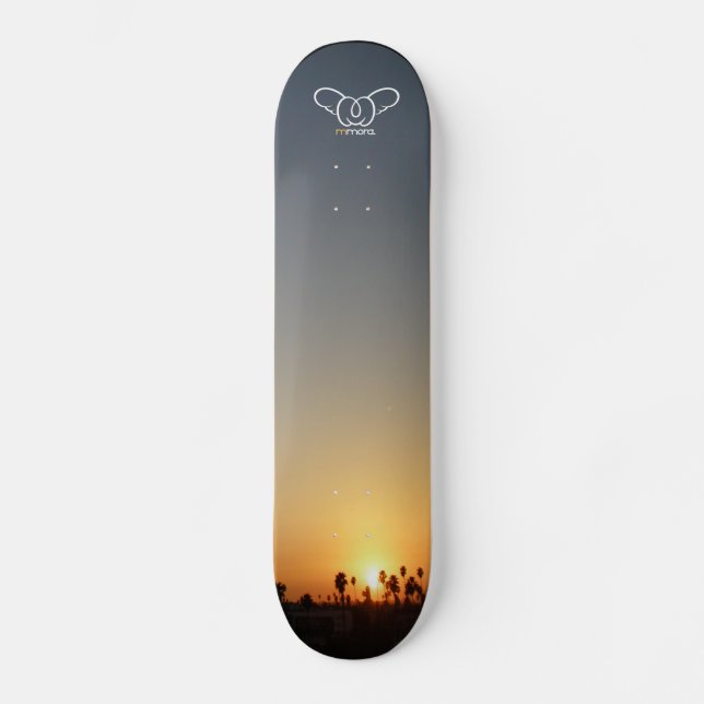 Skateboard Âme de la Californie (Recto)