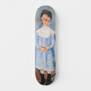 Skateboard Amedeo Modigliani - Petite fille en bleu
