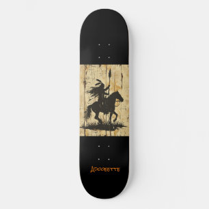 Skateboard amérindien personnalisé