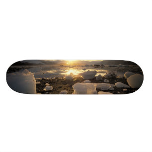 Skateboard Amérique du Nord, États-Unis, Alaska, Ice Bay, Ice