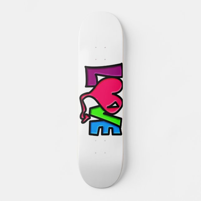 Skateboard Amour (Recto)