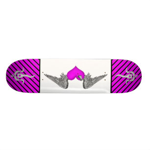 Skateboard amour à ailes par plate-forme de myka