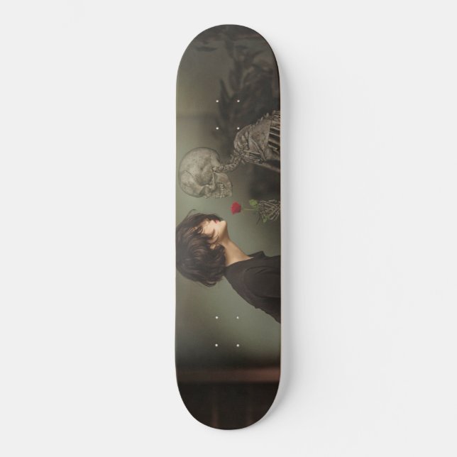 Skateboard Amour et mort (Recto)