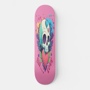 Skateboard Amour Fille Coeur Anniversaire Thème