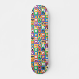 Skateboard Amoureux de les chiens