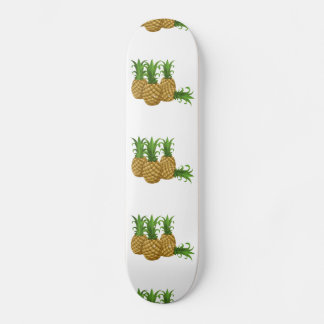 Skateboard Ananas Glitch Food
