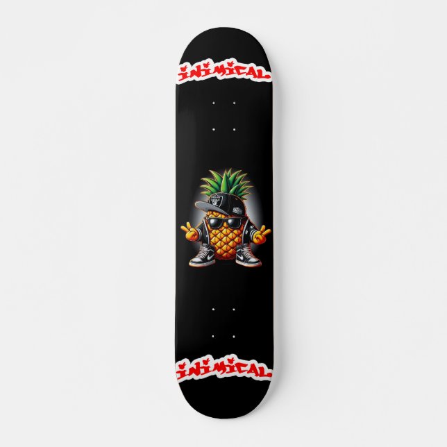 Skateboard Ananas Las Vegas (Devant)