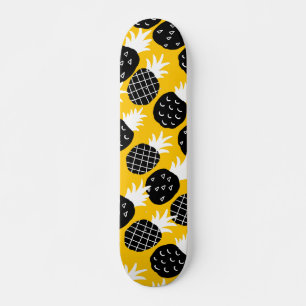 Skateboard Ananas noir