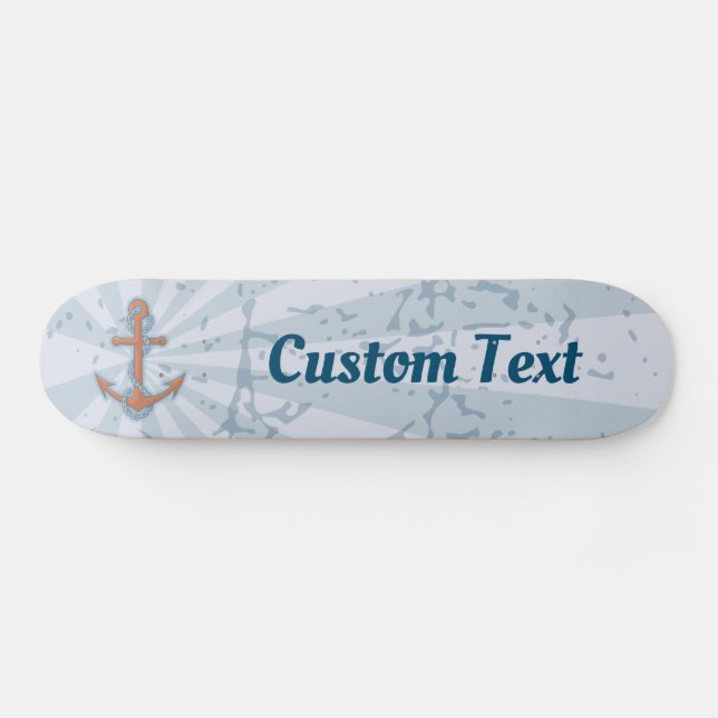 Skateboard Ancre avec chaîne (Horz)