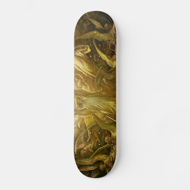 Skateboard ange (Recto)