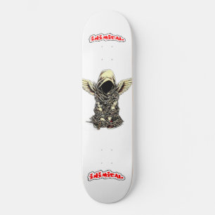 Skateboard Ange enchaîné