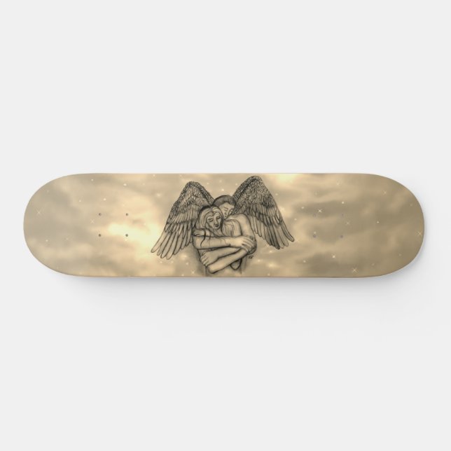 Skateboard Angel Eros in Love (Horz)