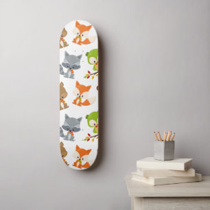 Skateboard Animaux de forêt, Animaux de forêt, Animaux d'auto