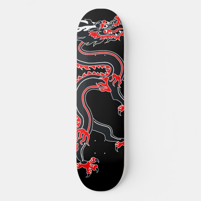 Skateboard Année du dragon (Recto)