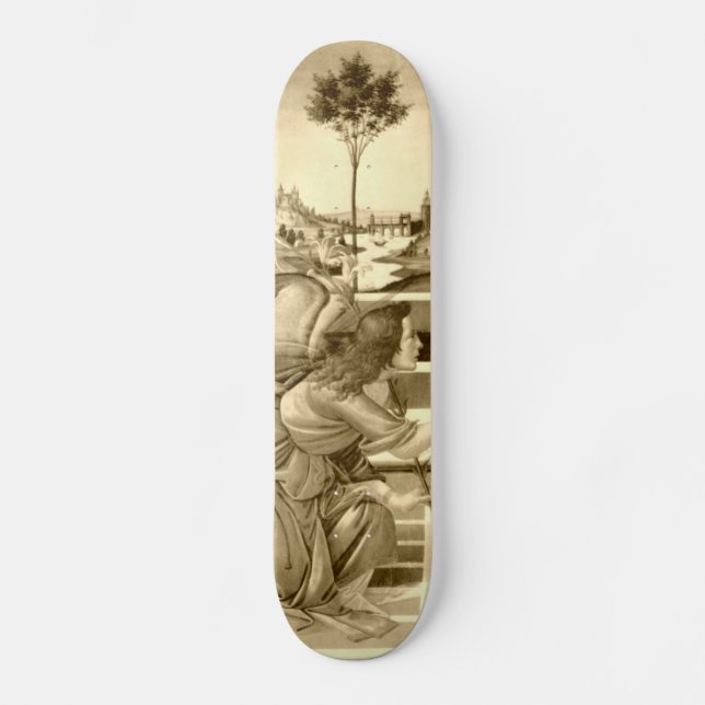 Skateboard Annonce de Vierge Marie béni (Recto)